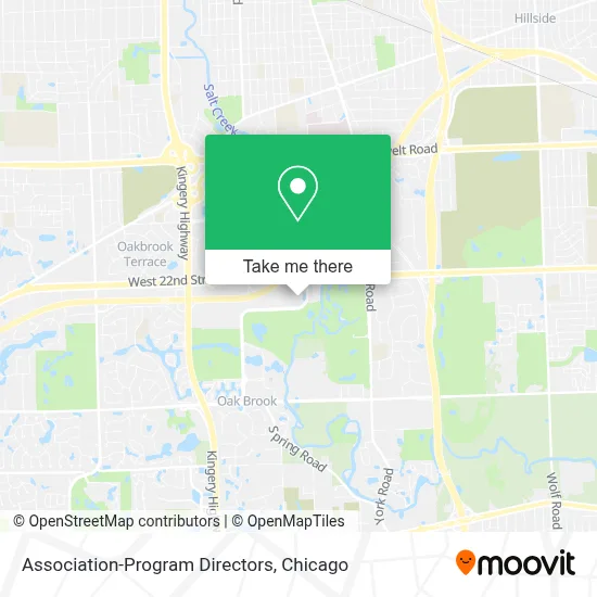 Association-Program Directors map