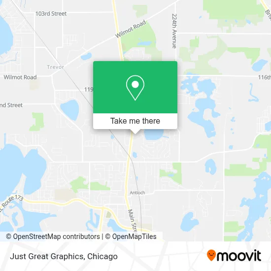 Just Great Graphics map