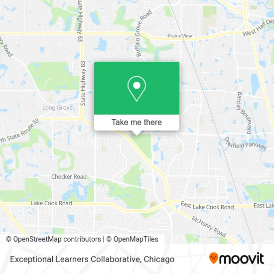 Exceptional Learners Collaborative map