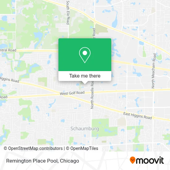 Remington Place Pool map