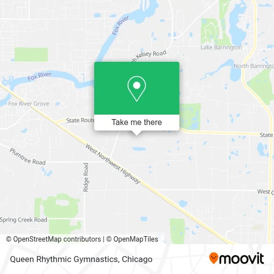 Queen Rhythmic Gymnastics map
