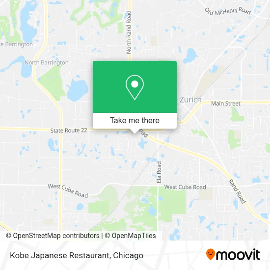 Kobe Japanese Restaurant map