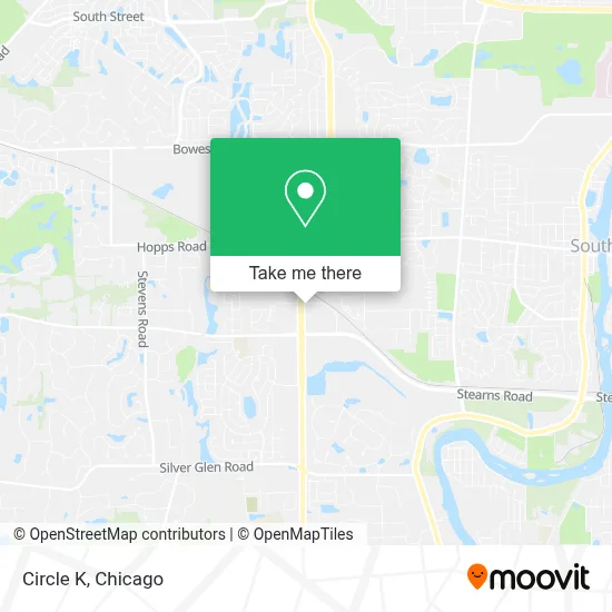 Circle K map