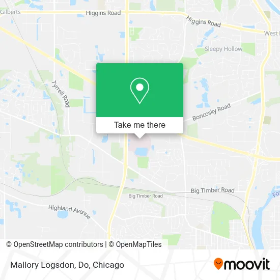 Mallory Logsdon, Do map