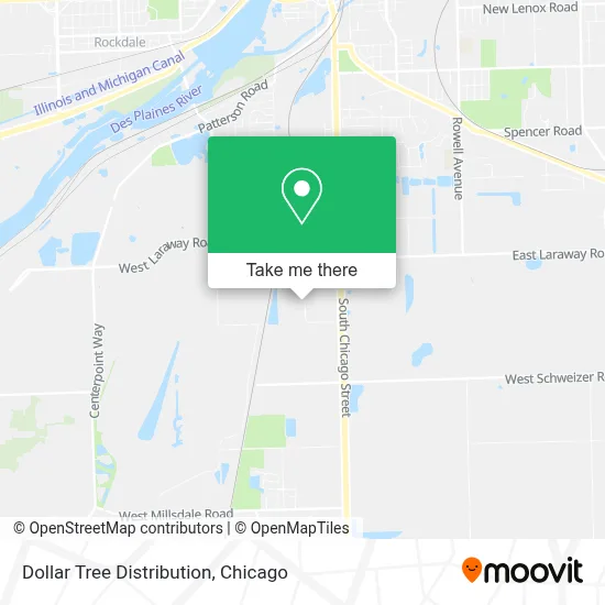 Dollar Tree Distribution map