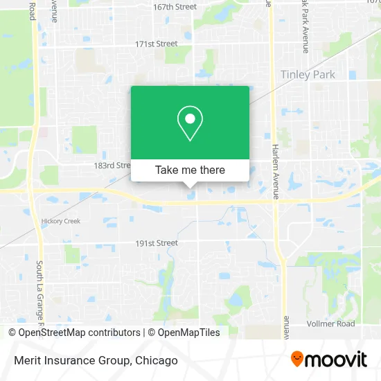 Merit Insurance Group map