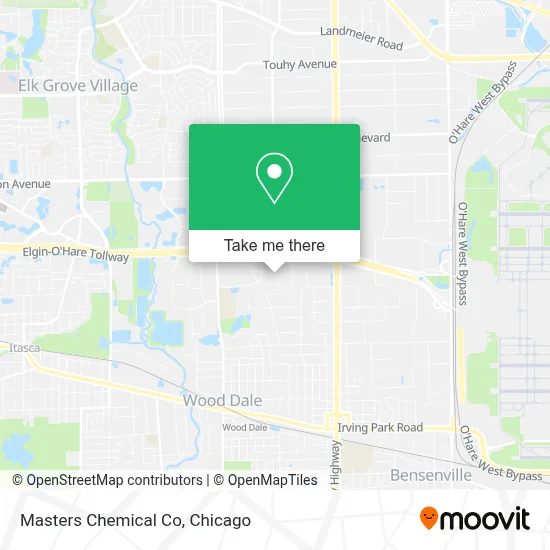 Masters Chemical Co map