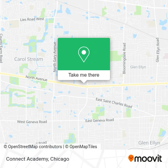 Connect Academy map