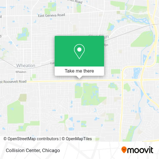 Collision Center map