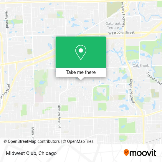 Midwest Club map