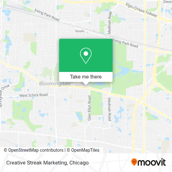 Creative Streak Marketing map