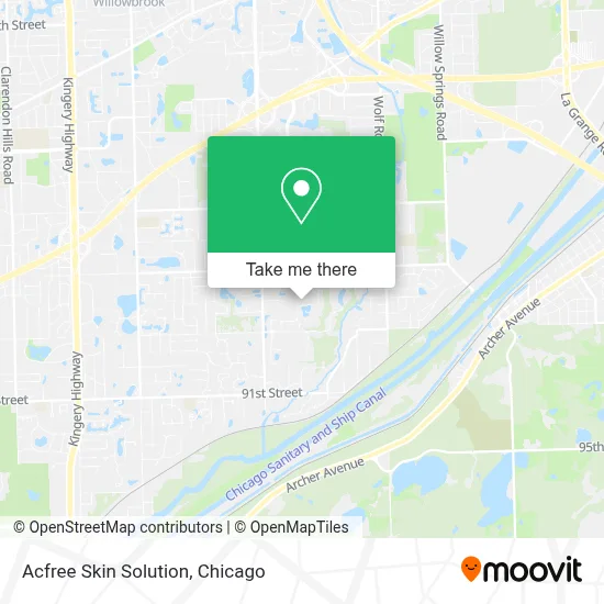 Acfree Skin Solution map