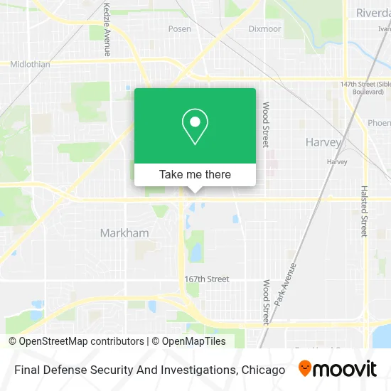 Final Defense Security And Investigations map