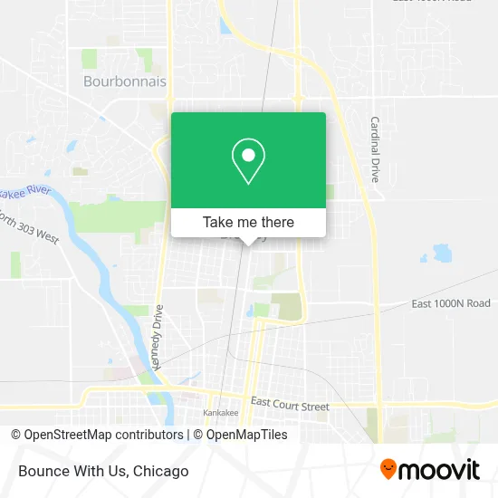 Bounce With Us map