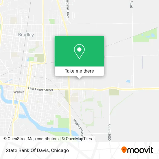 State Bank Of Davis map