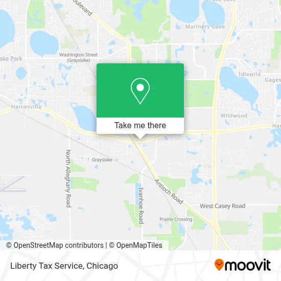 Liberty Tax Service map