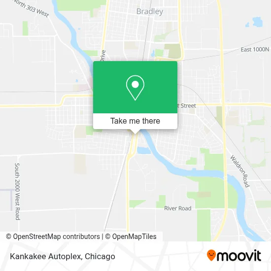 Kankakee Autoplex map