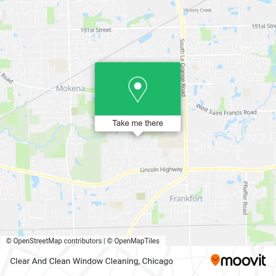 Clear And Clean Window Cleaning map