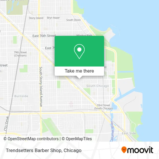 Trendsetters Barber Shop map