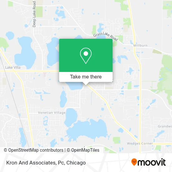 Kron And Associates, Pc map