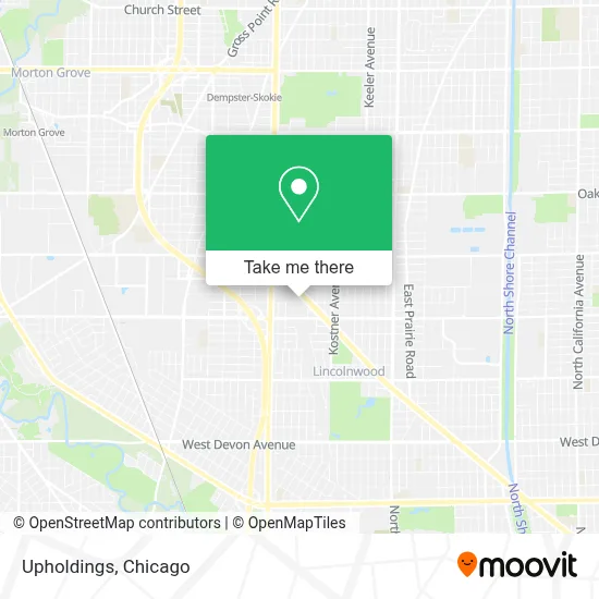 Upholdings map