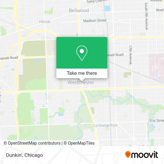 Dunkin' map
