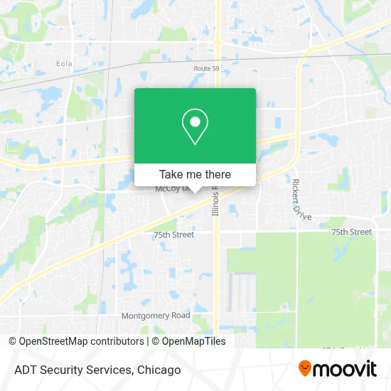 Adt Security Services map