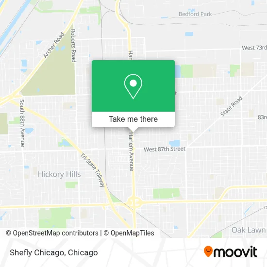 Shefly Chicago map
