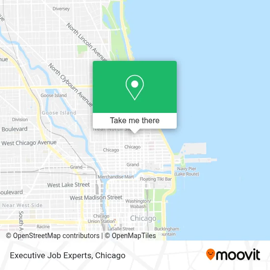 Executive Job Experts map