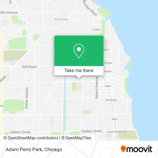 Adam Perry Park map