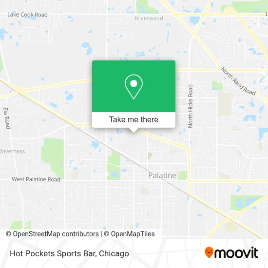 Hot Pockets Sports Bar map