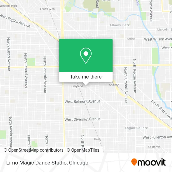 Limo Magic Dance Studio map