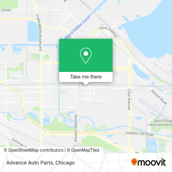 Advance Auto Parts map