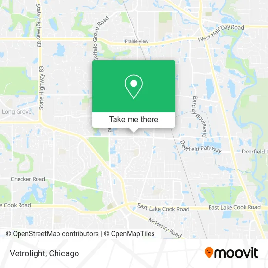 Vetrolight map