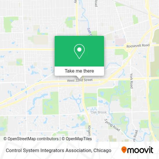 Control System Integrators Association map
