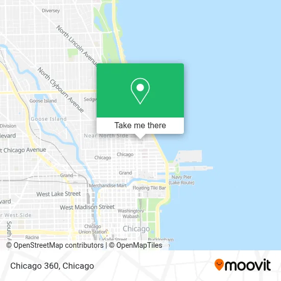 Chicago 360 map