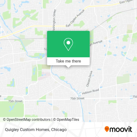 Quigley Custom Homes map