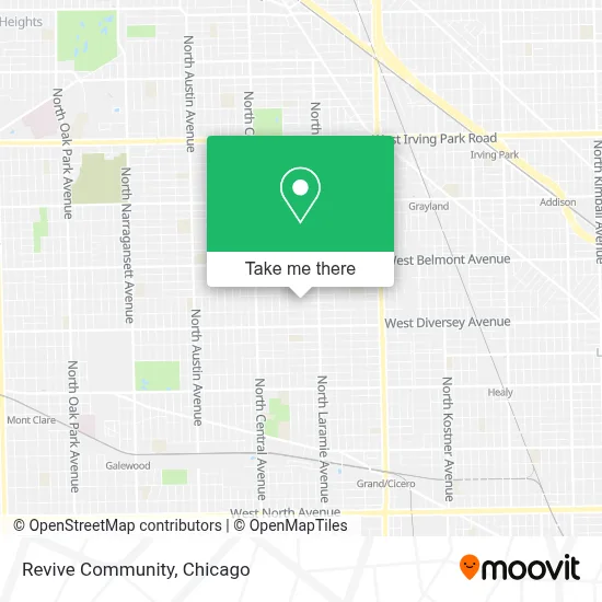 Revive Community map