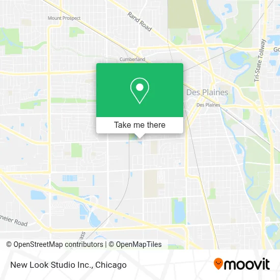 New Look Studio Inc. map