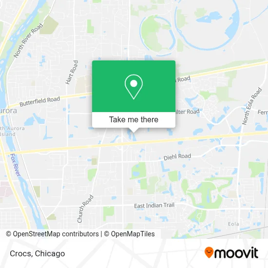 Crocs map