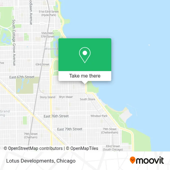 Lotus Developments map
