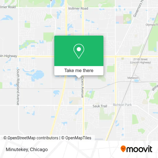 Minutekey map