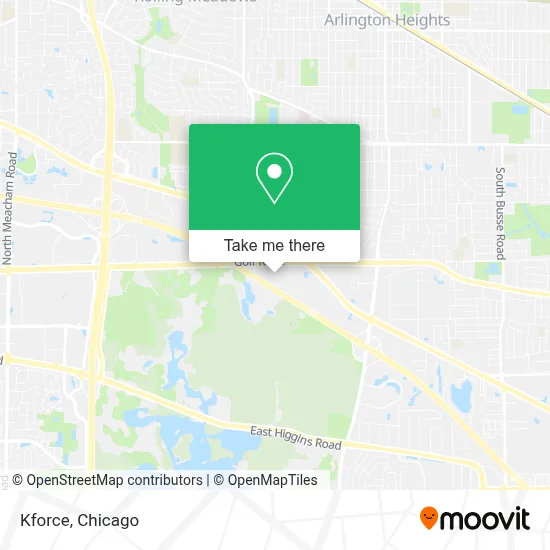 Kforce map