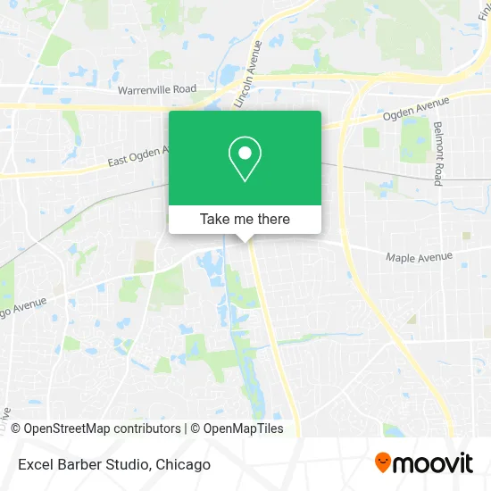 Excel Barber Studio map