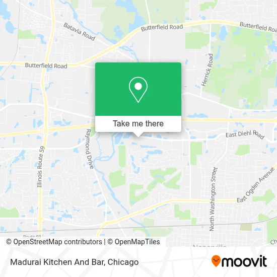 Madurai Kitchen And Bar map