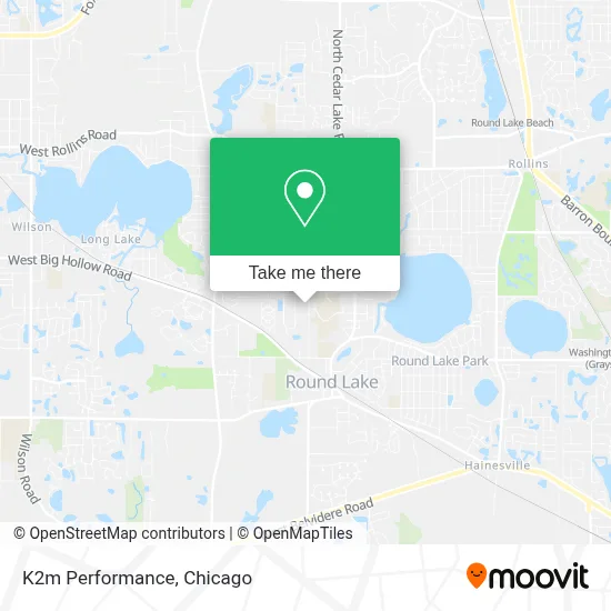 K2m Performance map