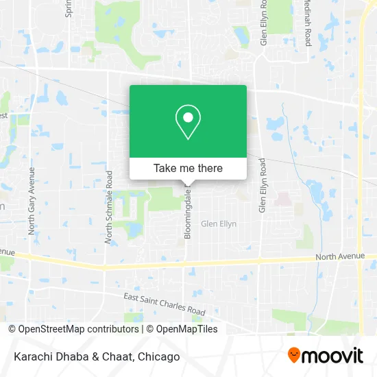 Karachi Dhaba & Chaat map