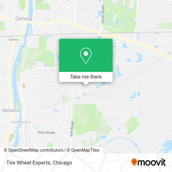 Tire Wheel Experts map