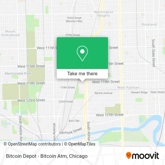 Bitcoin Depot - Bitcoin Atm map