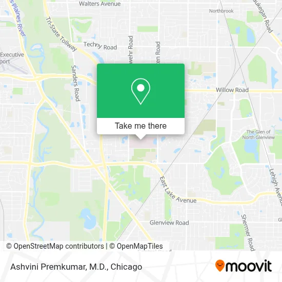 Ashvini Premkumar, M.D. map
